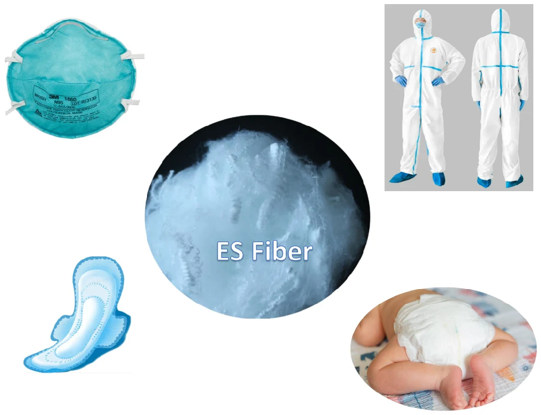 Functional Fiber Es Composite Fiber for Medical Face Mask