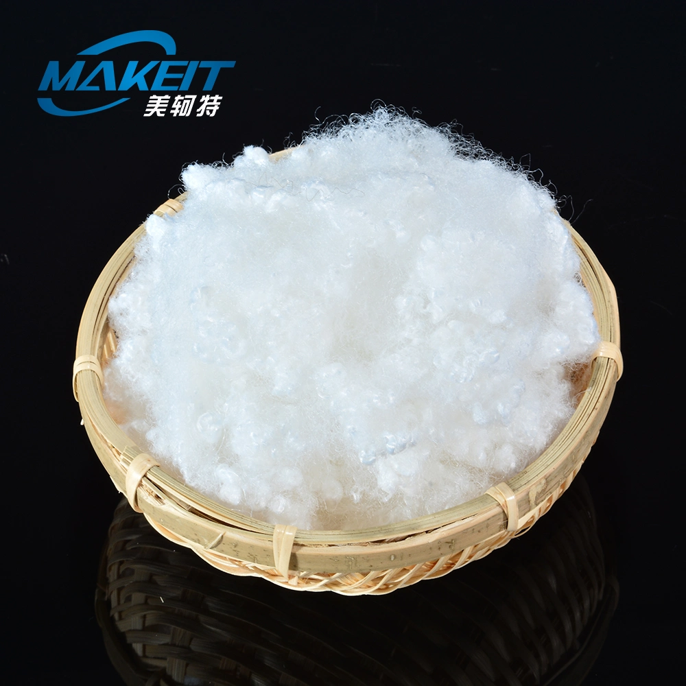 Makeit Solid Non Siliconized Regenerated Low Melt Polyester Staple Fiber