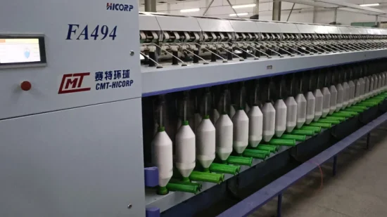 La couleur faite sur commande écologique de la Chine à haute ténacité 100% a filé le fil teint par polyester 40/2 pour le fil à coudre